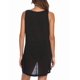 thumbnail image 4 of Traje de baño con capucha Ekouaer Tank, vestido de playa negro para mujer, 4 of 5