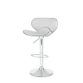 thumbnail image 4 of CorLiving Marcus Set of 2 Curved Form Fitting Faux Leather Upholstered  Adjustable Height Indoor Barstools, 4 of 9