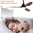 thumbnail image 5 of Bella Depot 42" 3-blade Outdoor Ceiling Fan with Light and Remote, 5 of 9