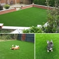 thumbnail image 4 of LITA 18mm Green Artificial Grass Turf 4 x 6ft Indoor Outdoor Garden Synthetic Grass, 4 of 8