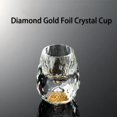 thumbnail image 5 of 1/2/4/6pcs Luxury Crystal Glass Vodka Sake Shochu Bar Liqueur Gold Foil Glass Tea Cup Gift Hard Liquor Wine Glasses 15ml, 5 of 7