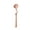 Rose Gold, variant on SLUOHZXI Kitchen Curved Handle Honey Spoon, Serve Honey, Jelly,Premium Rose Gold
