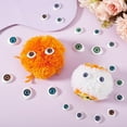thumbnail image 5 of 104Pcs Oval Eyes 13 Styles Resin Craft Eyes Scary Eyes Horse Eye Flat Eyeball Scary Hollow Eyeballs, 5 of 6