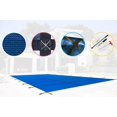 thumbnail image 5 of WaterWarden Inground Pool Safety Cover, Fits 18’ x 40’, Blue Mesh – Easy Installation, Triple Stitched for Max Strength, Includes All Needed Hardware, SCMB1840, 5 of 5