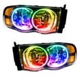 thumbnail image 6 of Oracle 02-05 Dodge RAM Halo Headlights-Colorshift -W/2.0 CNTLR, 6 of 7