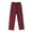 Wine, variant on Karymi Womens Summer Pants Casual Straight-Leg Solid Long Lounge Cotton Linen Fabric Skin-Friendly Trousers Comfy String Trousers with Pockets Women Pants for Daily Wear
