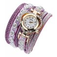 thumbnail image 4 of Reloj de de lujo para mujer Reloj de elegante para Púrpura Sunnimix Reloj de pulsera de cristal para mujer, 4 of 5