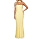thumbnail image 1 of Vestido largo elegante y ajustado para mujer - Vestido largo de fiesta con cuello en V para invitadas a bodas y cócteles, 1 of 8