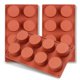 thumbnail image 1 of Molde de silicona cilíndrico de 8 cavidades para hacer jabón hecho a mano, velas de jabón de chocolate, gelatina marrón, 1 of 5