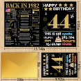thumbnail image 2 of Tarjeta de cumpleaños Joycard 44th con sobre de 44 años para mujeres y hombres, 2 of 7