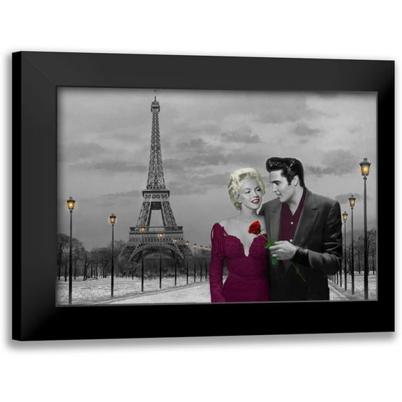 Consani, Chris 14x11 Black Modern Framed Museum Art Print Titled - Paris
