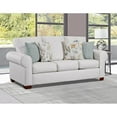 thumbnail image 5 of HomeStock Global Glam Sofa with Four Throw Pillows, 5 of 6