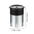 thumbnail image 2 of Optical Telescope Eyepiece Diameter Telescope 5X3X3CM Black, 2 of 8