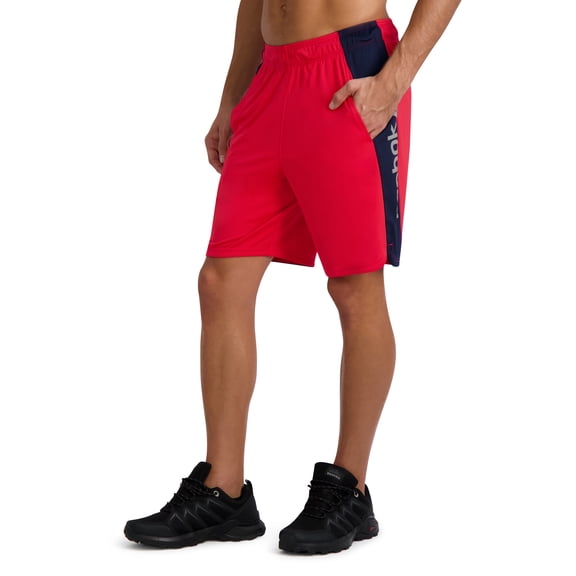 Reebok Men’s and Big Men’s Active Knit Training Shorts, 9” Inseam, up to Size 3XL