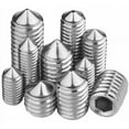 thumbnail image 4 of Hex Allen Head Metric Set Screw Assortment Kit, Stainless Steel Grub Set Screws For Wide Applications, Including Door Handles And Plumbing, Stored Neatly In A Durable Box, 4 of 5