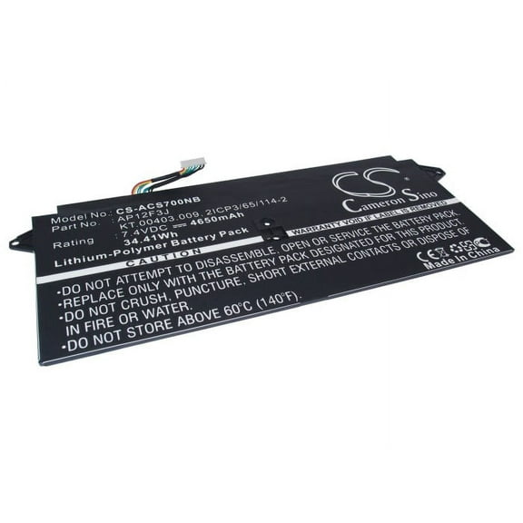 Battery for Acer Aspire R14 V13 V3 V7 S7-391-6822 AP12F3J AP12F9J KT.00403.009