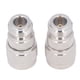 thumbnail image 2 of Ouitble Kit Adaptador RF 2 Uds N Hembra A N Macho, Conector RF De Banda Ancha Conector De Cable Coaxial para Antena/WLAN/WiFi/Radio, 2 of 8