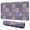 Purple Ethnic Geometric, variant on Long Mouse Pads for Desk,Purple Ethnic Geometric Patchwork Desk Mats on Top Of Desks, Desk Mouse Pad Extra Large with 3mm Non-Slip Base and Stitched Edge for Gaming,Work,Home 31.5"x11.8"