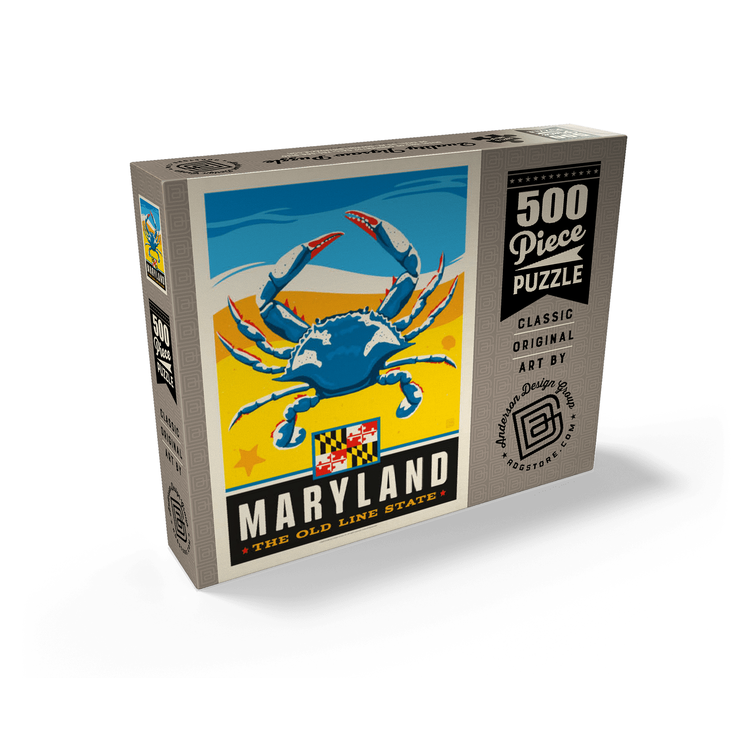 MyPuzzle - Maryland: The Old Line State - Premium 500 Piece Jigsaw Puzzle for Adults