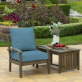 thumbnail image 6 of ARDEN Outdoor Foam Deep Seat Cushion Set, 22x24, Premium High-Density Foam, Never Flattens, Weather-Proof for Patio Chair Sofa Couch, French Blue Texture, 6 of 10