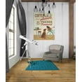 thumbnail image 2 of Epic Graffiti 'Coffee and Friends II' by Veronique Charron, Canvas Wall Art, 26"x34", 2 of 2