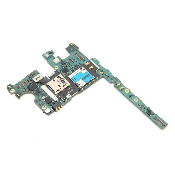 Piezas de reparación de la placa base principal, placa base principal desbloqueada de repuesto para placa base Note GB para acabado de lujo Samsung