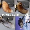 thumbnail image 3 of SURJDE Fox Porte-Clés Queue, Queue d'Animal Réaliste en Fausse Fourrure Duveteuse Porte-Clés Queue Shaggy Thérien Queues pour Accessoire de Sac à Main Cosplay, 3 of 6