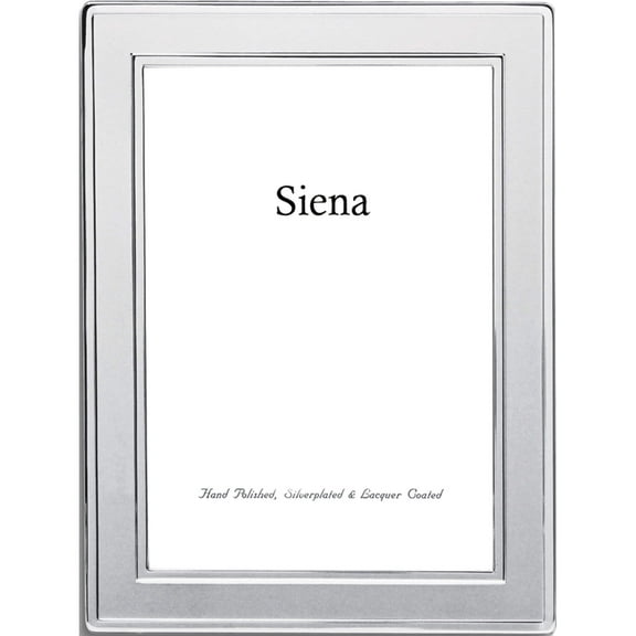 Fashion Silver-Plated Plain Double Border 5X7 Photo Frame Made In China gm12541