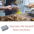 thumbnail image 3 of Grill Brick Griddle/Grill Cleaner  BBQ Barbecue Scraper Griddle Cleaning Stone, 3 of 7