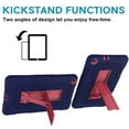 thumbnail image 4 of ELEHOLD Samsung Galaxy Tab A7 Lite Case 8.7 inch for Kids, Hybrid Shockproof Rugged Drop Protection Cover with Kickstand for Samsung Galaxy Tab A7 Lite 8.7" SM-T220/T225/T227 2021,Navy + Rose, 4 of 4