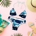 thumbnail image 6 of Starry Shark Detachable Sponge Adjustable Strap Bikini Set Two-Pack Swimsuit Swim Suits Swim Wear, 6 of 6