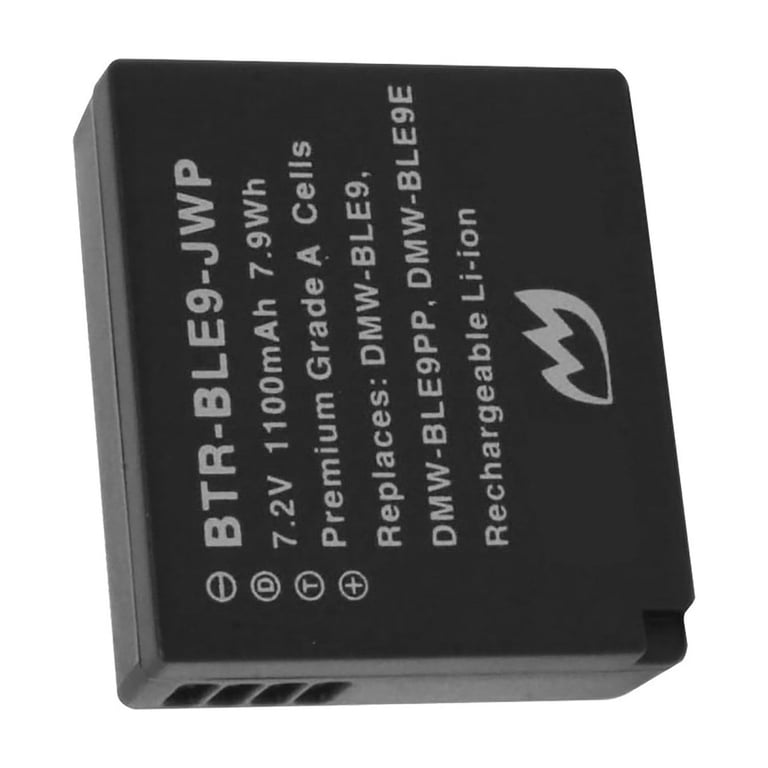 Replacement for Panasonic Lumix DC-ZS99 Battery (2-Pack, 1100mAh