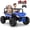 Blue, variant on East doll 24V Ride on UTV for Big Kids, 2 Seater Kids Electric Car, Ride on Cars with Remote Control, 4 Wheels, 800W Motors, 5.1 MPH ,White
