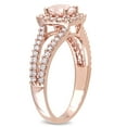 thumbnail image 3 of Everly Women's Morganite 14K Rose Gold Engagement Ring, 3 of 9