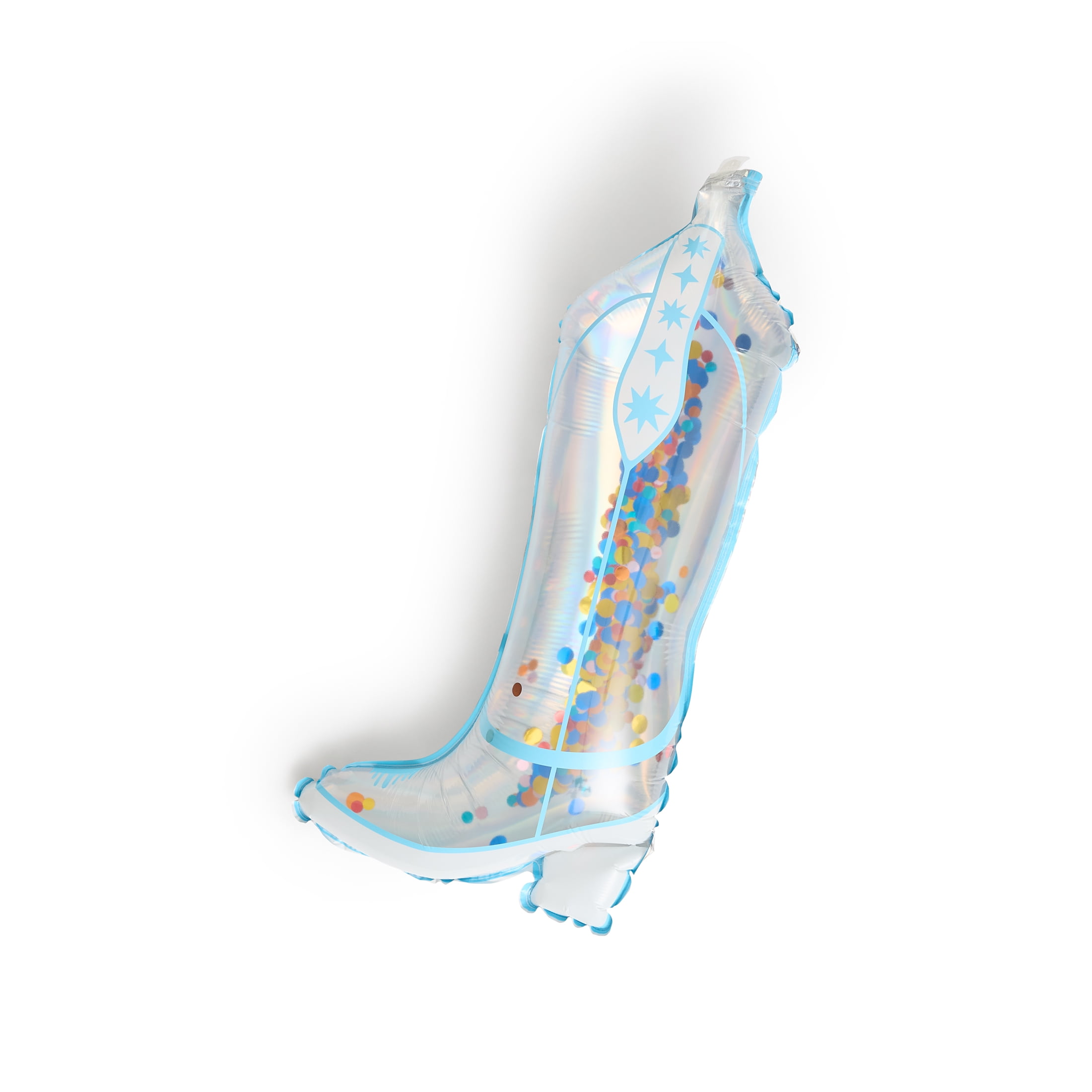 Packed Party Boot Scoot'n Multicolor Party Balloon