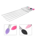 thumbnail image 3 of 6PCS Large Sequin Silicone Eyeshadow Brush Practical Makeup Tool (Mixed Color), 3 of 7