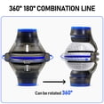 thumbnail image 3 of Sonducket Ball Liner Line Marker Marking Tool Giratorio Ligero Comodidad Accesorios deportivos Suministros profesionales de golf Golf Azul, 3 of 6