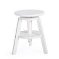 thumbnail image 4 of Guidecraft Adjustable Drafting Wooden Stool-White: Drafting Chair for Kids, 16”-18” Inch Toddler Stool for Kids' Art Studio Furniture | Adjustable Height Chair for Drawing, Painting, and Crafting, 4 of 5