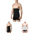thumbnail image 3 of Hombres Cintura del vientre Abdomen Cinturón Fajas Delgado Body Shaper Compresión Ropa interior Banda Vogacara FS11384-06, 3 of 7