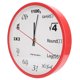 thumbnail image 4 of Reloj de pared de estilo matemático innovador reloj de cuarzo colgante para sala de estar y dormitorio regalo de decoración ANGGREK Otros, 4 of 8