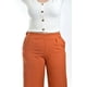 thumbnail image 5 of Pantalon de pierna ancha Roman Fashion /Tallas Extras, 9202 (Chedron) naranja oscuro 42, 5 of 7