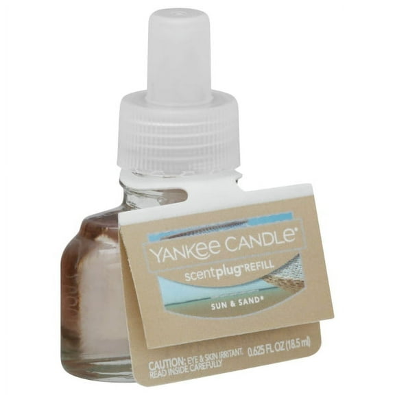 Yankee Candle Sun & Sand Scent-Plug Air Freshener Refill, Fresh Scent