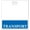 Blue, variant on Oversized Transport Badge Buddy Horizontal - XL Badge Buddies for Transporters - 3 3/8 X 4 1/8 Role Identification Badge Backer Card - USA Printed by Specialist ID (Blue)