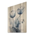 thumbnail image 2 of Designart "Dreamy Tulips III" Floral Print on Natural Pine Wood, 2 of 5