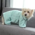 thumbnail image 6 of Pet Pajama With Hood Thickened Luxury Soft Cotton Hooded Bathrobe Quick Drying Super Absorbent Dog Bath Towel Soft Pet Nightwear, 6 of 7