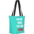 thumbnail image 2 of Custom Tote Bag With Logo Photo, Custom Bag, Personalized Shopping Bags Reusable Grocery Bags Bulk For Work Travel Gifts, 2 of 8