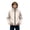Beige, variant on BXJX Boys Rain Jackets Size 8, Water Resistant Windproof Full Zip Hooded Windbreaker with Pockets Khaki