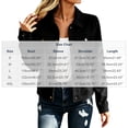 thumbnail image 2 of Gytharion Women's Faux Suede Shirt Jackets Button Front Turn Down Collar Jackets Long Sleeve Solid Color Casual Jackets with Pockets, 2 of 8