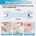 thumbnail image 2 of Shower Foot Rest Wall Pedicure Stool Shaving Legs Bathroom Powerful Suction Cups Stand Inside Small Spaces, 2 of 5