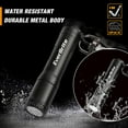 thumbnail image 4 of EverBrite Mini LED Flashlight, High Lumen Keychain EDC Flashlight, 1 AAA Battery(include), Black, 4 of 8